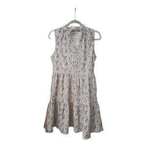 Fate Floral Meadows Dress NWT Pockets Sleeveless Ruffle Size S